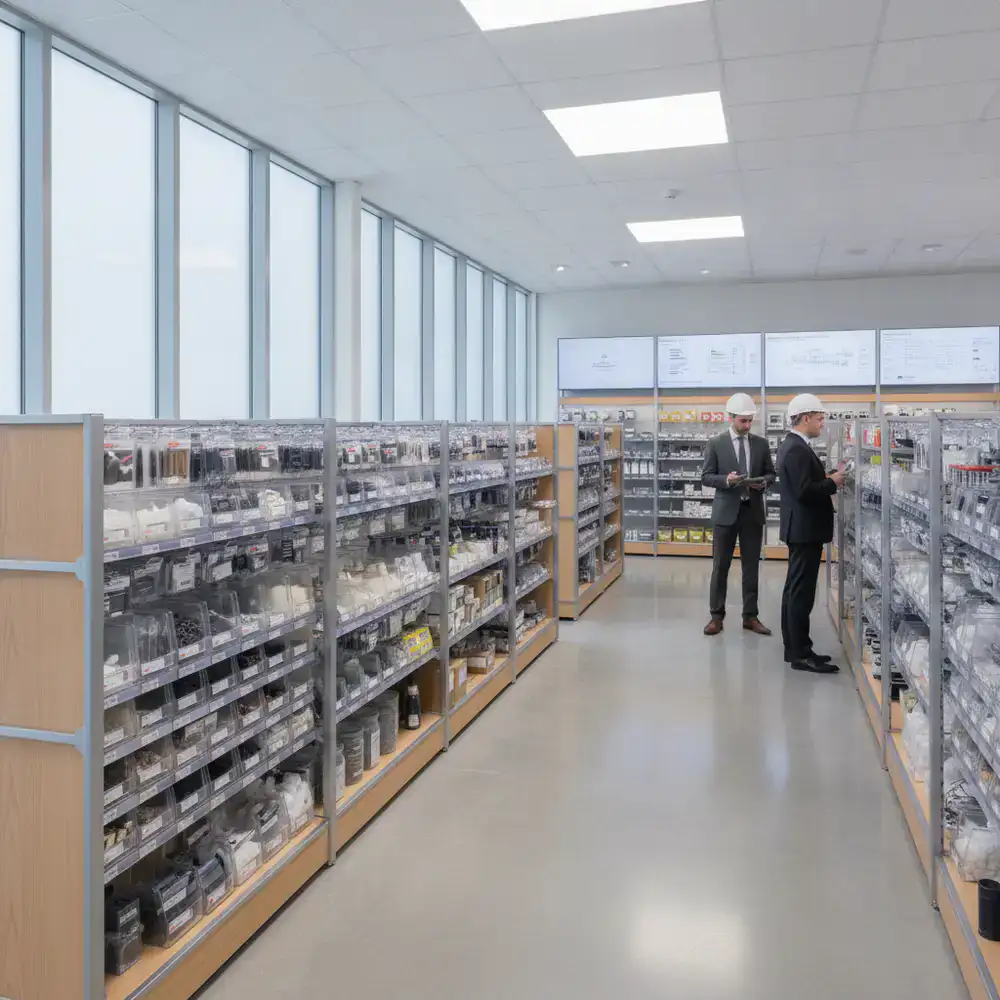 Clean and organized retail store environment